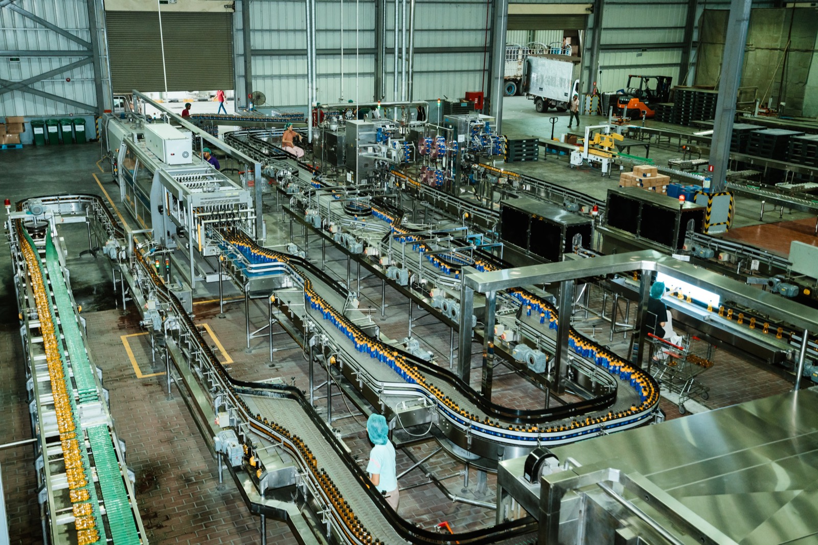 Dual PET bottling production line