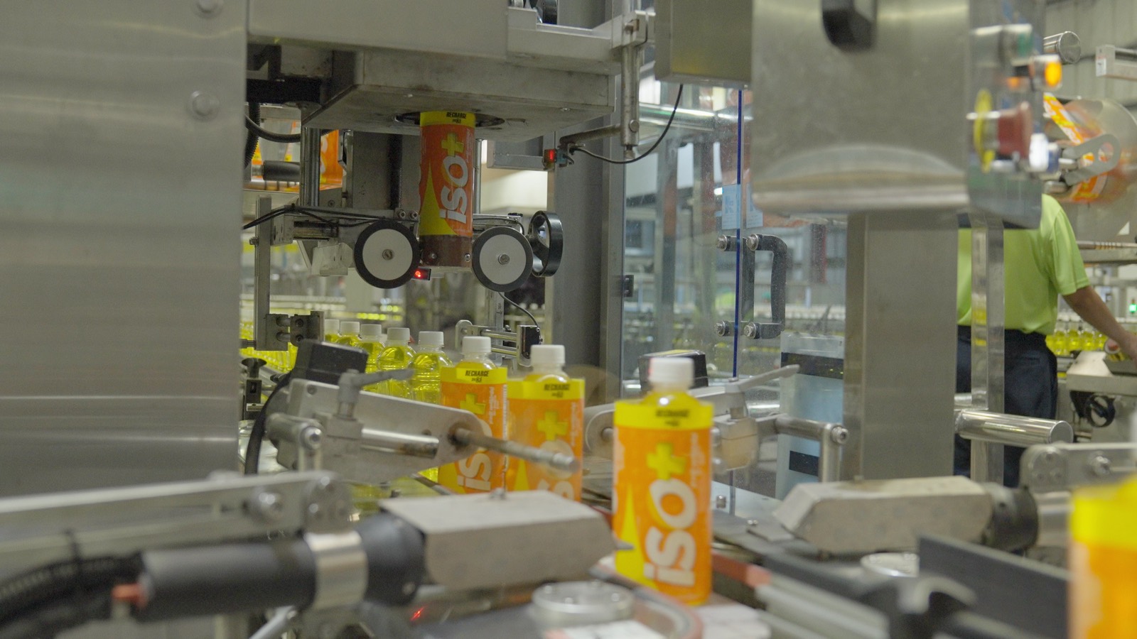 PET bottling production line
