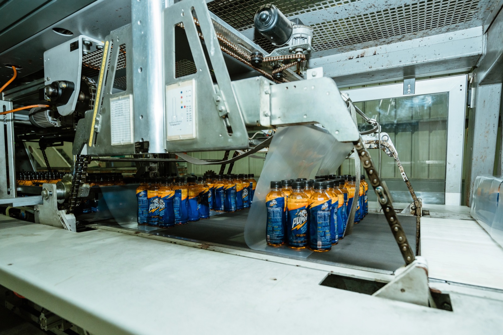 Shrink wrapping and packing equipment